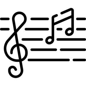 Music subject icon
