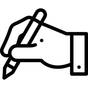 Writing subject icon