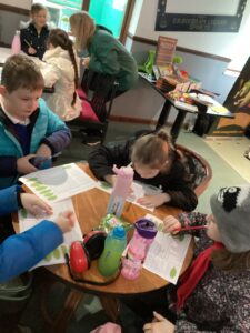 Students from Milestone @ DPA are pictured taking part in the Kent School Games Literacy and PE Festival at Legends Sports in Gravesend, Kent.