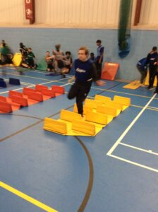 On Thursday 29th February ten students from our Phase 3 department took part in the Kent School Games Sportshall Athletics competition at Cobham Hall School.