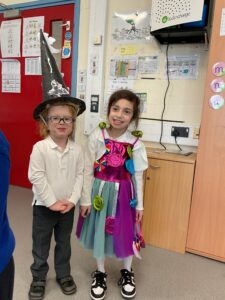 Students on World Book Day