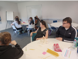 Students in activity at CCU